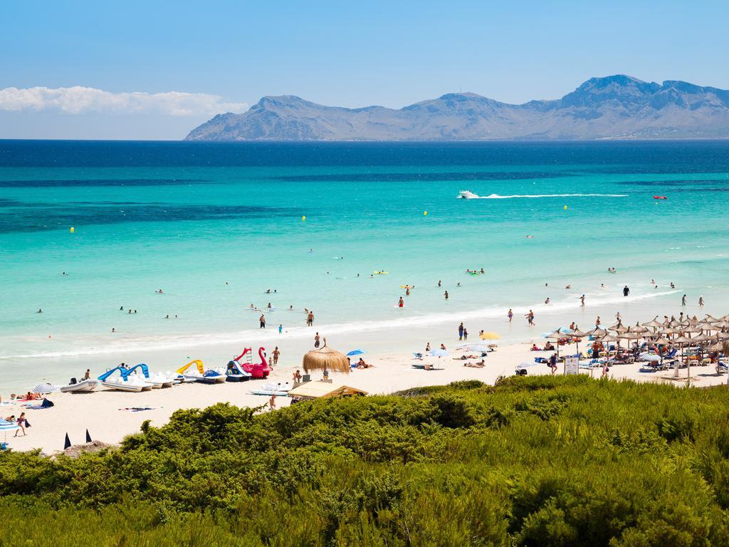 Aparthotel Dunes Platja กันปิกาฟอร์ต ภายนอก รูปภาพ